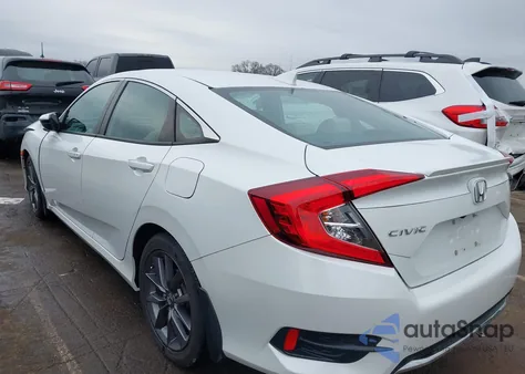 2020 Honda Civic Ex from USA, damaged, VIN 19XFC1F35LE018787